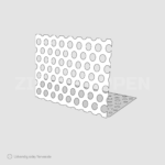 Illustration af metalprofilen Musesikring (type 1) fra Zinkshoppen.dk